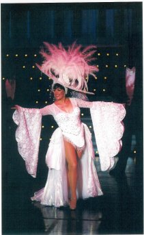 Betsy's Backyard Follies - white dress